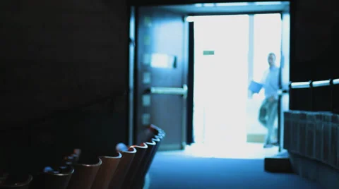 Entering ampitheater 2 Stock Footage 30206536