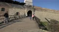 Entering Belgrade Fortress in Serbia 4k or 4k+ Resolution