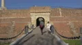 Entering the Belgrade Fortress, Serbia 4k or 4k+ Resolution