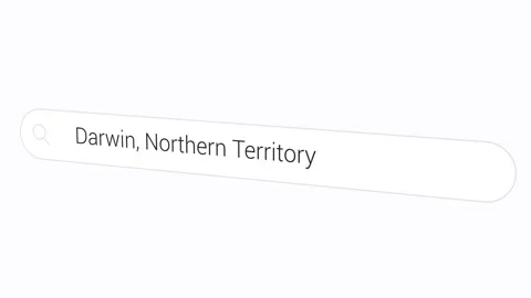 Entering Darwin, Northern Territory In The Search Field. Garramilla. Stock Footage 244192515
