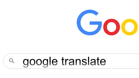 Entering the eighth most popular search query into search bar/Google translate Stock Footage 237308867