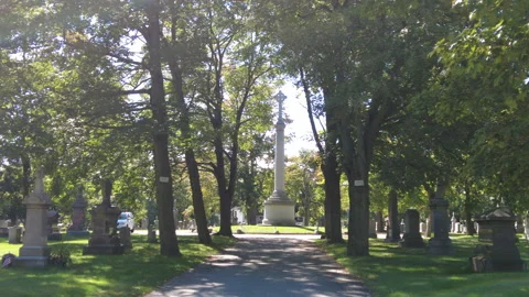 ENTERING GRAVEYARD SPRING Stock Footage 187168913