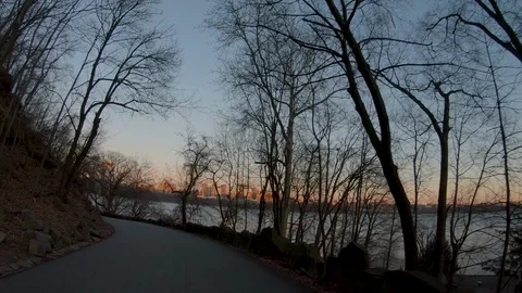 Entering Henry Hudson Dr Stock Footage 103608407
