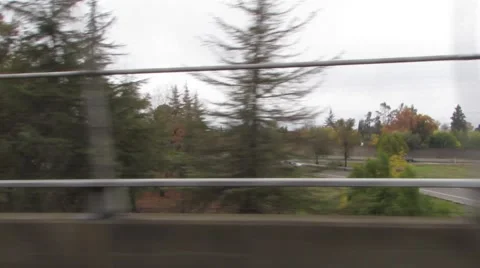 Entering the Highway Stock Footage