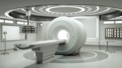 Entering MRI Room for Imaging Stock Footage 305281708