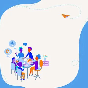 Entering Office Worksheet Data Listing Registered Online Members Learning New Illustrazione stock
