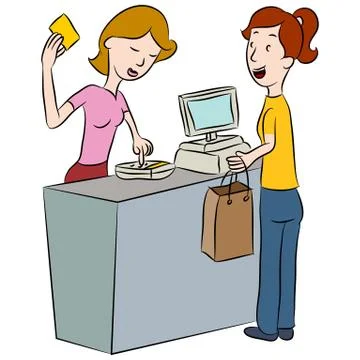 Entering pin number Stock Illustration