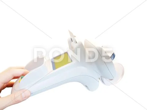 Entering PIN Stock Photos