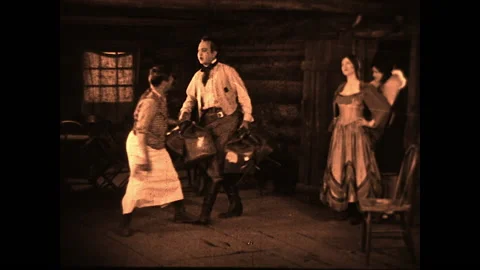 Entering Saloon 1926 Stock Footage 222606136