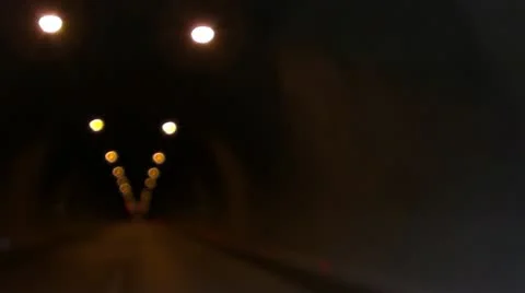 Entering tunnel Stock Footage 20496332
