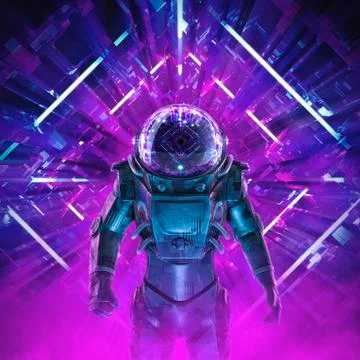 Entering the unknown イラスト素材