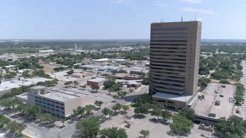 The Enterprise building in Abilene, Texas Stock Footage 314677637