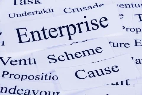 Enterprise concept Stock Photos