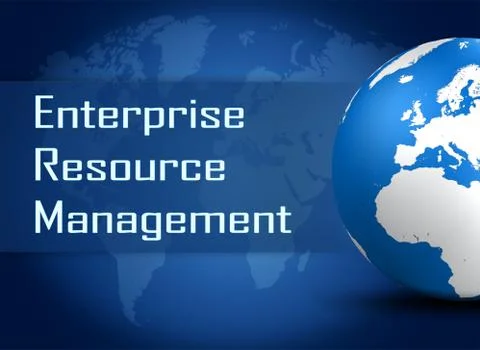 Enterprise resource management Stock Illustration
