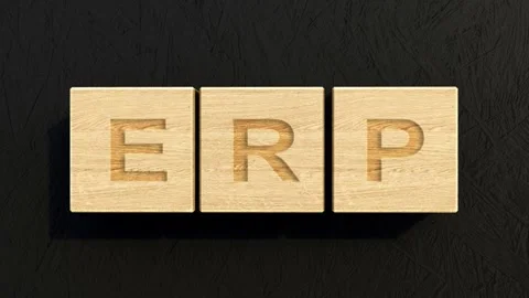 Enterprise resource planning. ERP concept. Stock Footage 250410421