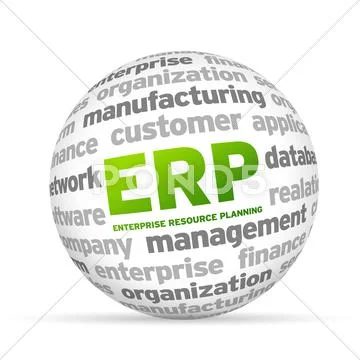 Enterprise resource planning Stock Illustration