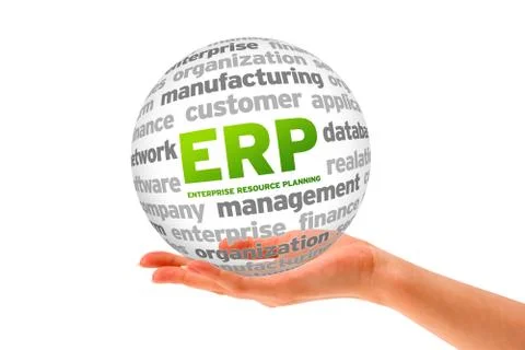 Enterprise resource planning Stock Illustration