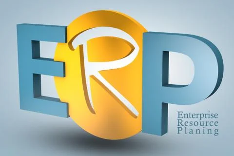 Enterprise resource planning Stock Illustration