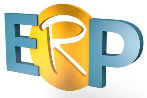 Enterprise resource planning Stock Illustration