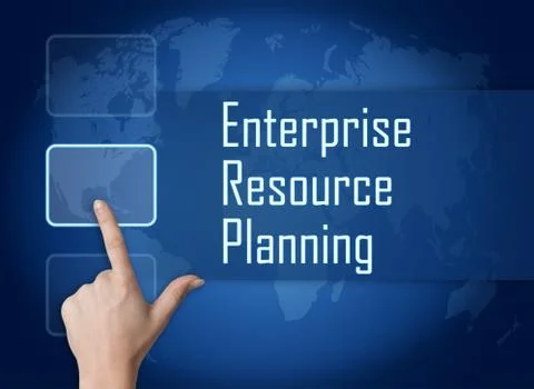 Enterprise resource planning Stock Illustration