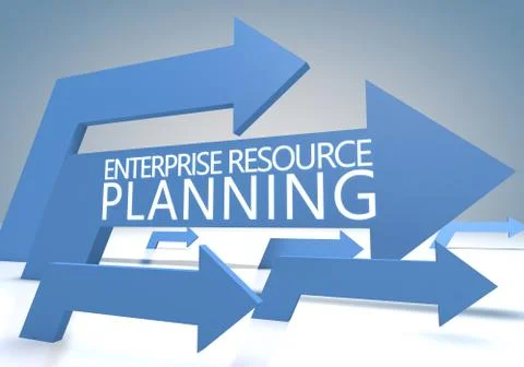Enterprise resource planning Stock Illustration