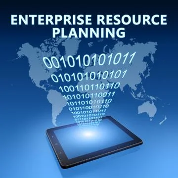 Enterprise resource planning Stock Illustration