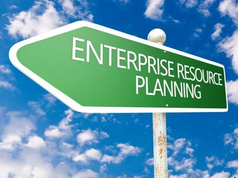 Enterprise resource planning Stock Illustration