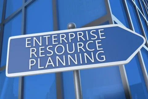 Enterprise resource planning Stock Illustration