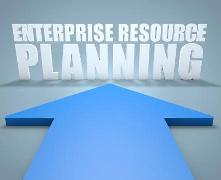 Enterprise Resource Planning Stock Illustration