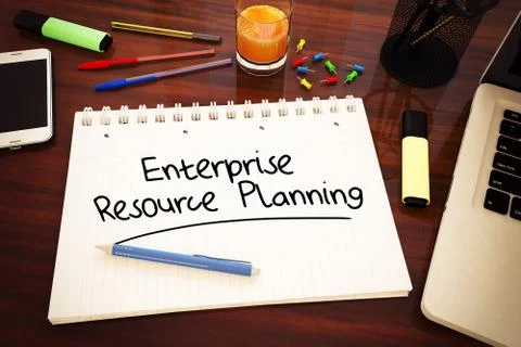 Enterprise Resource Planning Stock Illustration