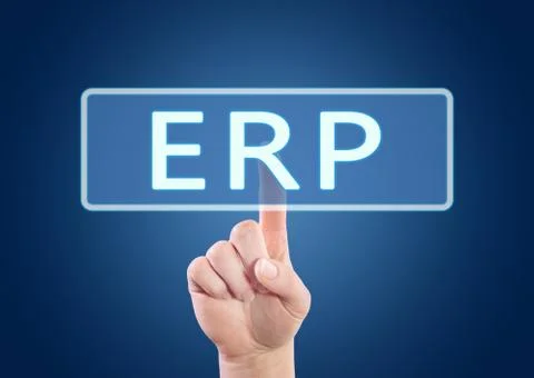 Enterprise Resource Planning Stock Illustration