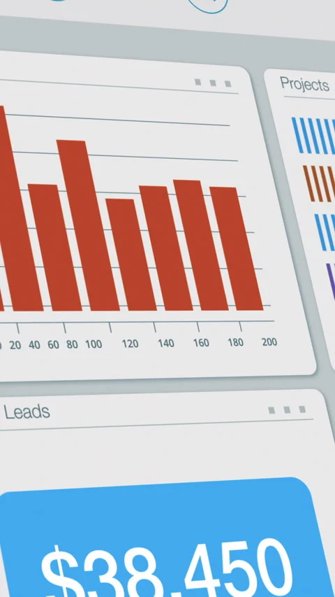 Enterprise resources planning Video stock 304316489