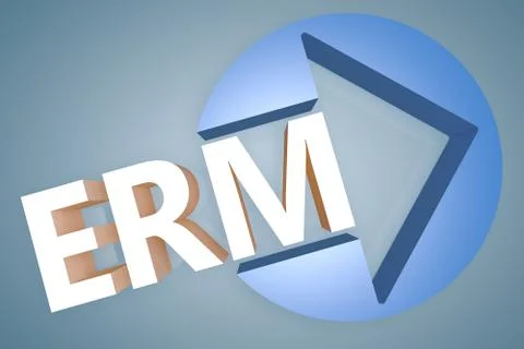 Enterprise risk management Stock Illustration