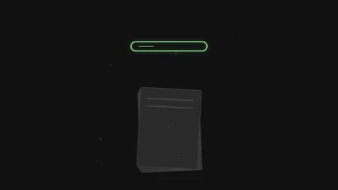 Enterprise Search Relevance Ranking Algorithm Motion Graphic with Document .. 스톡 동영상 346674453