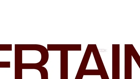 Entertainment animated word cloud. Kinetic typography. Stock Footage 70740357
