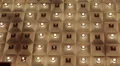 Entertainment Light Show Icon Incandescent Electric Bulb Las Vegas Casino Symbol HD Footage