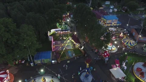 Entertainment park (3) Stock Footage 82756162