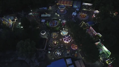 Entertainment park (6) Stock Footage 82756576