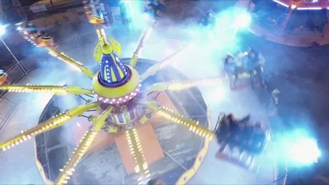 Entertainment park (9) Stock Footage 82756503