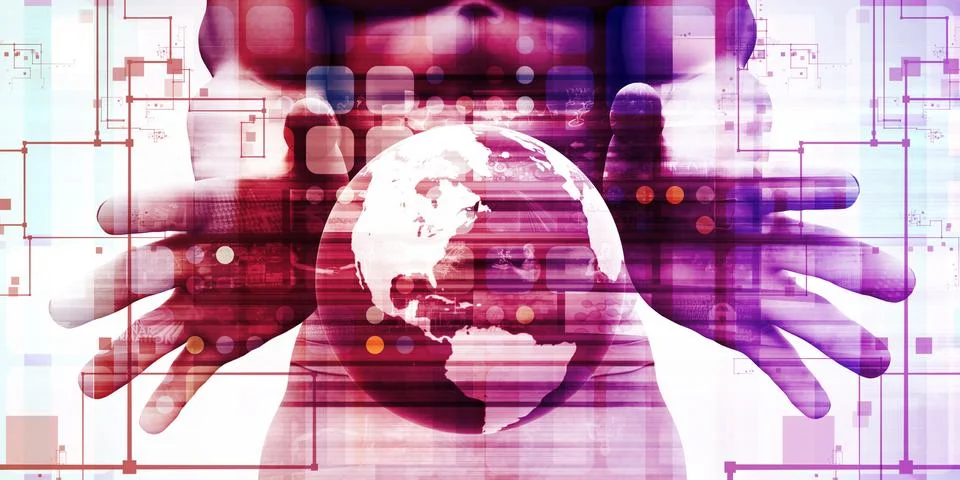 Entertainment Technology Stock Illustration