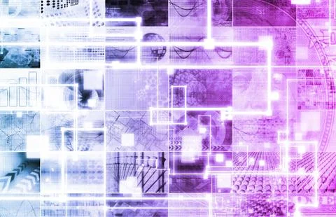 Entertainment Technology Illustrazione stock