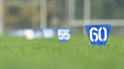 Entfernungsschilder Stock Photos