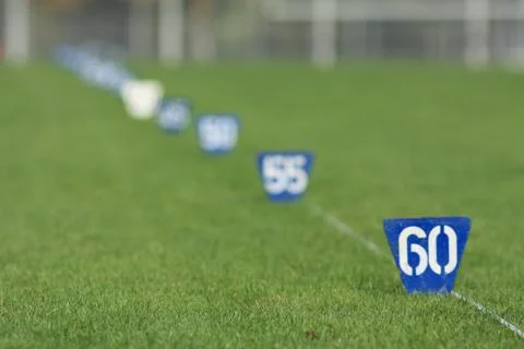 Entfernungsschilder Stock Photos