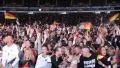 Enthusiastic German Football Team Crowd Fans Cheering Goal Fourth Germany Brazil HD Footage