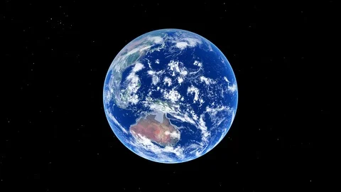 Entire Earth rotating. Stock Footage 123090289
