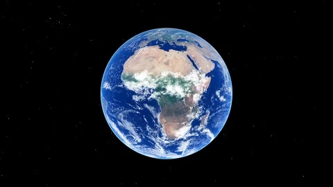 Entire Earth rotating. Stock Footage 123090351