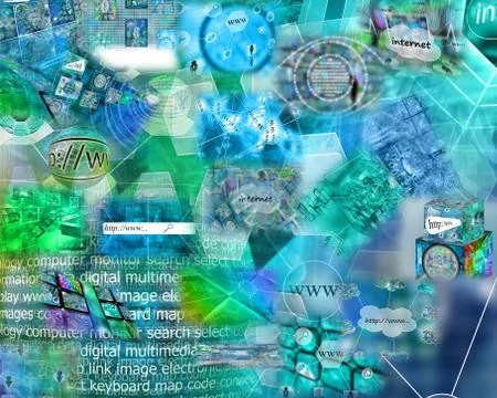 Entire Internet Stock Illustration