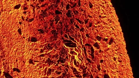 The Entire Lava River Video stock 272185373