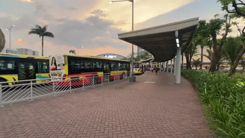 Entrance and Transit Activity, MOA Complex 4K 60fps Vídeo Stock 338350437