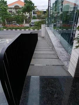 Entrance for disability people Stock Photos